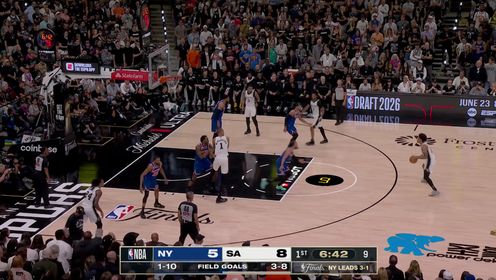 [文班个人集锦] 来年再战！文班亚马vs尼克斯拿下19+14集锦